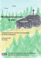 BDKJ Jugendgottesdienst im Stadtwald<br/>Plakat
